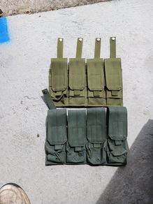 airsoft  4x cell magazine  pouches