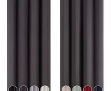 Blackout Curtains - Set of 2 Eyelet Curtains - Easy Installation, Maximum Protection, Black Out for Bed and Living Room Multiple Sizes/Colours