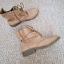 Heavenly Feet Tan Ankle Boots - Size 5 Image 2
