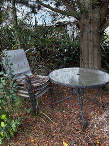 Garden Table and 4 chairs
