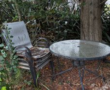 Garden Table and 4 chairs