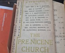 The pre nicene church cambridge summer school