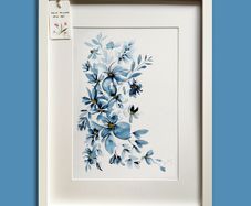 FRAMED Original Watercolour Painting