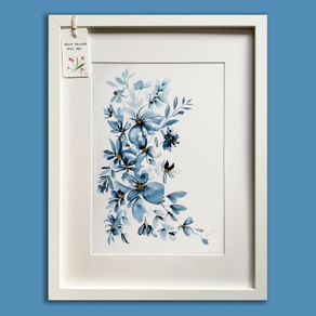 FRAMED Original Watercolour Painting