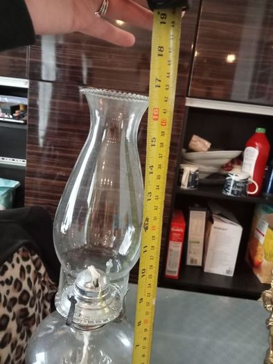 Antique Parrafin oil lamp