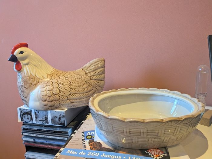 Rise & Shine Hen Nest Egg Container