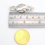 Signed Antique Silver Brooch, Full British Hallmarks, 1916 Image 8