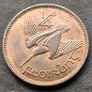 1966 Ireland 1 Farthing coin Image 2