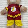 Build A Bear BAB Flash Plush DC Comics Justice League approx. 18 Used Dirty Please see pictures Image 4