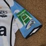 Sale Sharks Player Issue Rugby Jersey Shirt Rare Free Post Image 3