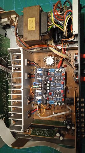 kenwood ka880sd stereo integrated amplifier with new modern real RMS stereo amplifier 2 x 100W