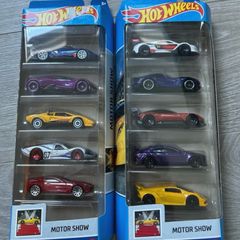 hot wheels hot motor show 5 packs