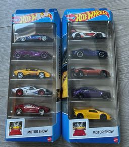 hot wheels hot motor show 5 packs