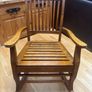 Wooden Rocking Chair Image 2