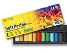 Mungyo Artist's Half Sized Soft Pastels (12 Multicolour)