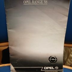 Opel 1988 brochure