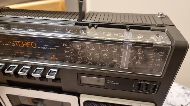 PHILIPS 774 STÉRÉO Cassette Player Poste Radio Vintage année 1970 EUR 89,00 - ES