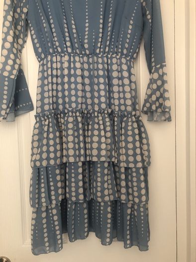 Polka Dot Blue Dress BNWT
