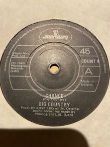 Big country. Vinyl single   Irish pressing