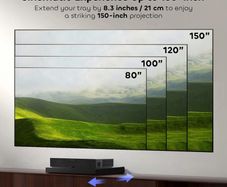 Motorised Intelligent Sliding Tray For UST Projectors