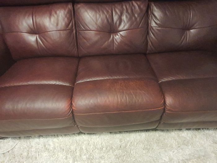 leather sofa in great condition!