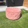 pink pouffe Image 2