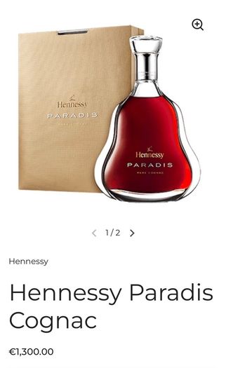 Hennessy Paradis Crystal Decanter