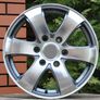 16" Grey Gloss Van Alloy Wheels Mercedes Volkswagen 6x130 Image 2