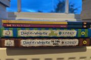 Diary of a Wimpy Kid and Who Was Steve Jobs Dr Seuss books