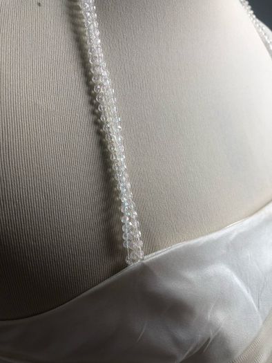Brand new Rembo designs ivory and champagne wedding dress