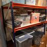 Workshop Fit-Out - Blue Racking & 3 Worktables Image 2