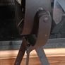 Vintage Industrial Tripod Table Clock Grand Central Terminal New York Image 4