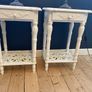 Bedside table locker unit in French ornate style x 2 Image 5