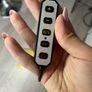 Half Moon LED Beauty Lamp. Gold Adjustable Floor Light Image 3