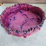Handmade Pottery bowl made by SUE PARKER AND STAMPED Image 9