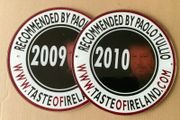 Taste of Ireland Paolo Tullio Wall Plaques 2009 / 2010