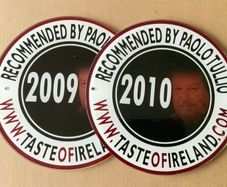 Taste of Ireland Paolo Tullio Wall Plaques 2009 / 2010