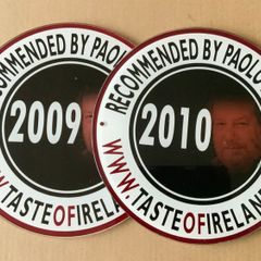 Taste of Ireland Paolo Tullio Wall Plaques 2009 / 2010