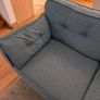 French Connection DFS Two-Seater Zinc Couch Image 5