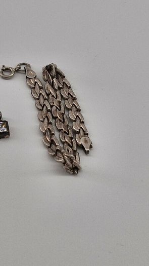 silver vintage 2x bracelets 2x pendants
