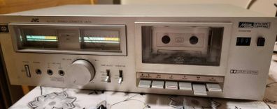 From 1980 JVC KD-A11 Stereo Cassette Deck, sale as parts who want to repair.