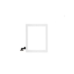 For Apple iPad 2 Touch Screen Digitizer Glass Home Button With Adhesive White - FHT08IPDLCD