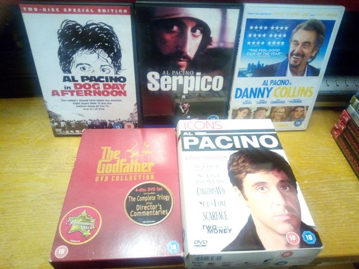 Al Pacino Dvd Collection 12 Movie Bundle Godfather Serpico Scarface Carlito's Way Etc