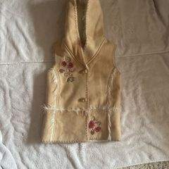Girls Vintage Style Gilet with hoof