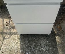 2 IKEA bedside locker