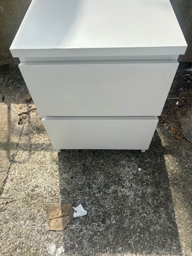 2 IKEA bedside locker