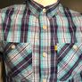 Caterpillar Mens Short Sleeve Chequered Shirt Small Image 3