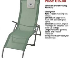 outdoor indoor reclining sofa