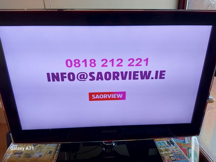 Samsung 32 inch TV, Model UE32B6000V, 4 HDMI, USB etc, Beautiful screen and picture, comes with Remote Control