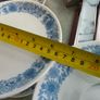 18 Piece Tea / Coffee Set Royal Doulton Cranbourne fine china pattern, labeled with code TC 1032 and made in England. Image 8